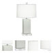 Small Harvey 19.13 inch 60 watt Matte Celadon Accent Lamp Portable Light
