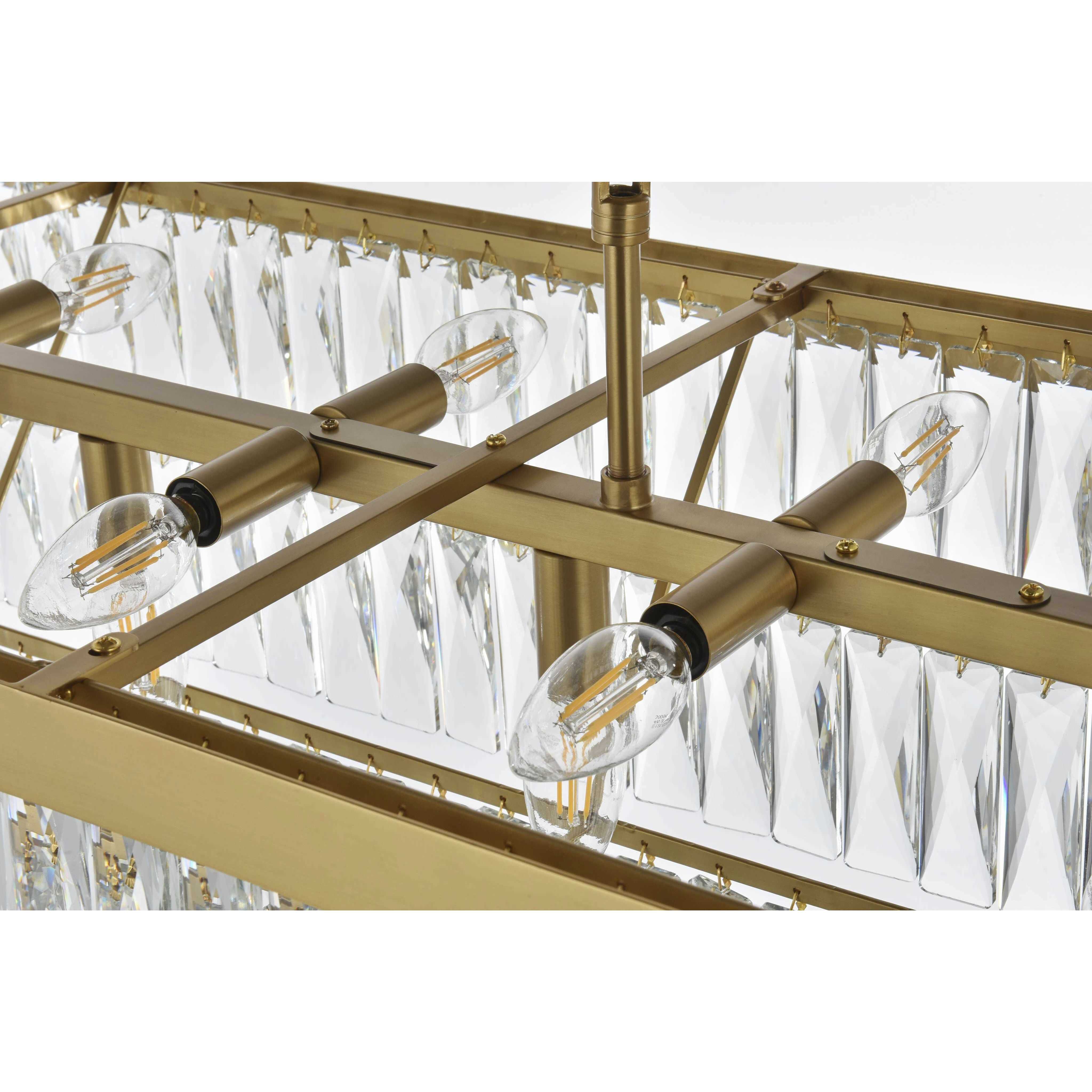 Josephine 17 Light 16 inch Satin Gold Chandelier Ceiling Light