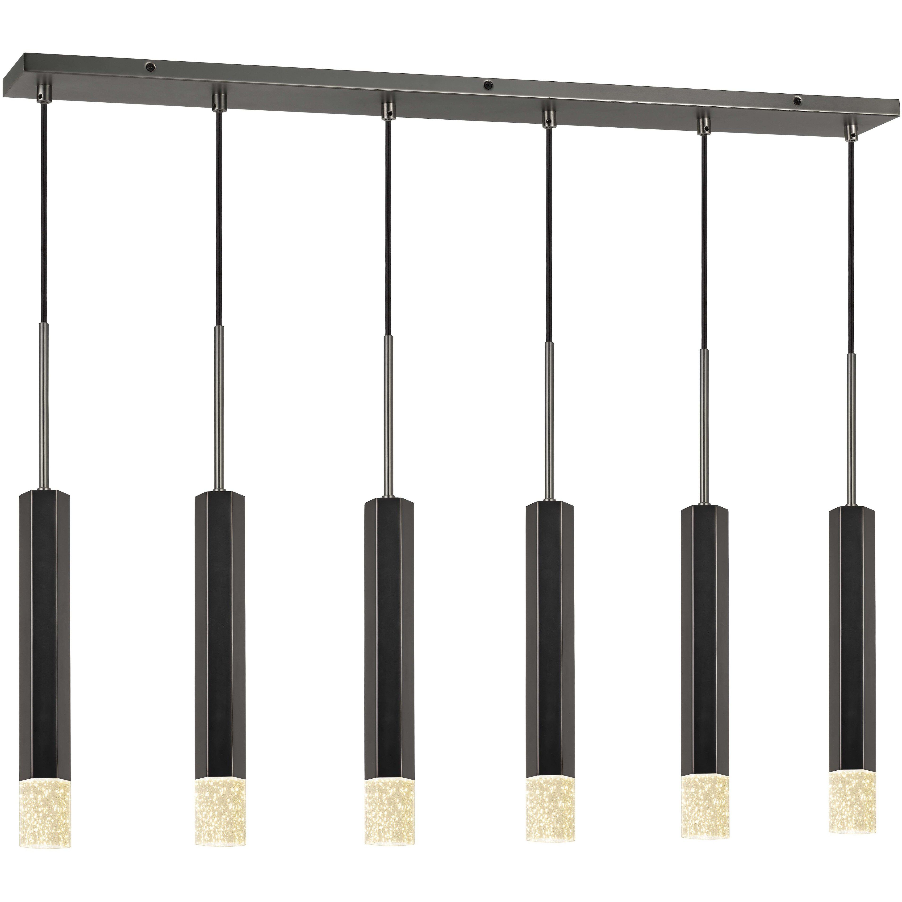 Troy LED 40 inch Gun Metal Pendant Ceiling Light