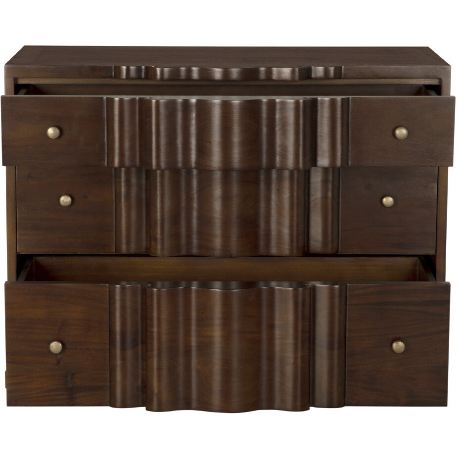 Kiss Hand Rubbed Brown Dresser