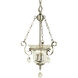 Carcassonne 3 Light 13 inch Brushed Nickel Pendant Ceiling Light