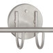 Tia 2 Light 15.75 inch Matte Nickel Vanity Light Wall Light