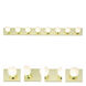 Brentwood 8 Light 48 inch Polished Brass Bath Light Wall Light