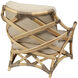 Dune Matte Grey and Natural Lounge Chair