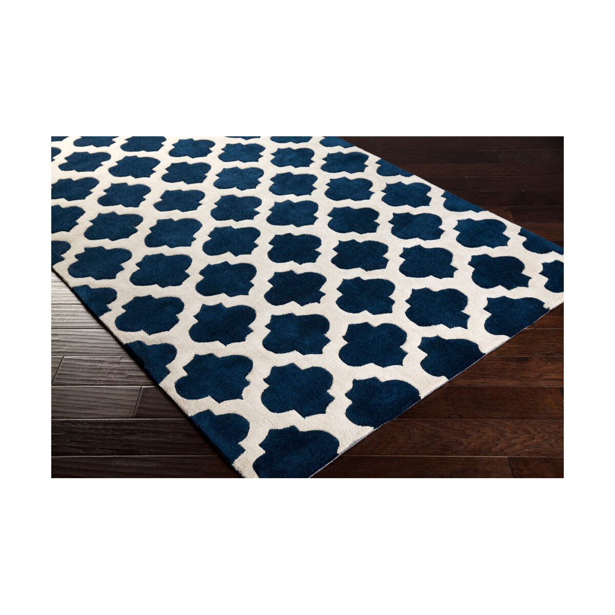 Cosmopolitan 156 X 108 inch Blue and Neutral Area Rug, Polyester
