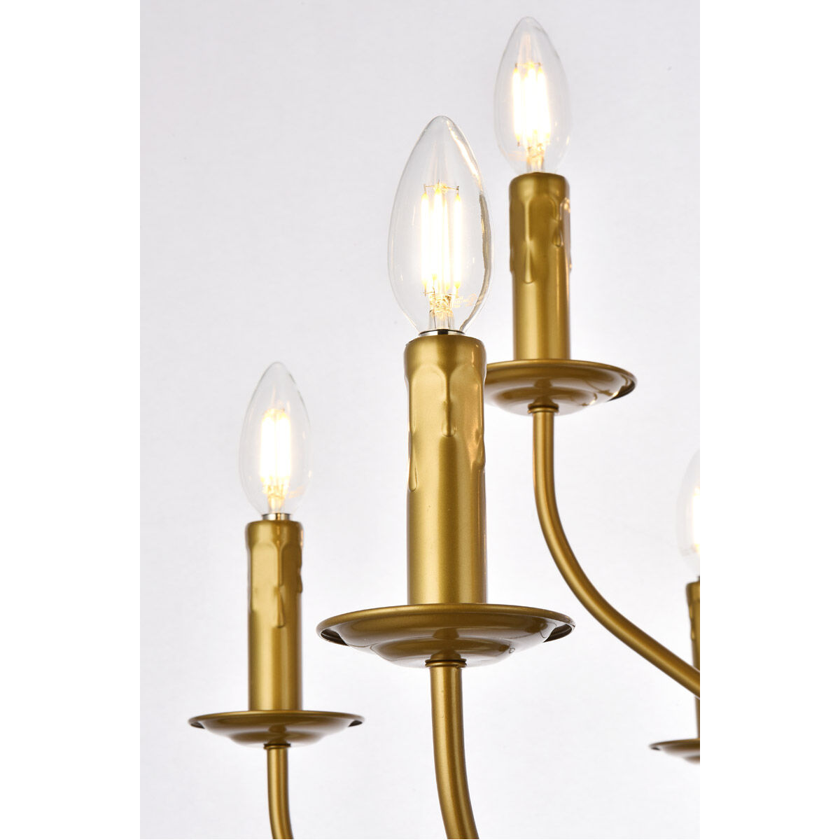 Westley 9 Light 28 inch Brass Pendant Ceiling Light