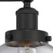 Beacon 2 Light 15.5 inch Matte Black Bath Vanity Light Wall Light