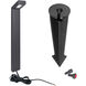 Slope 12 2.9 watt Black Path and Area Light in 3000K Warm White LED, WAC Landscape
