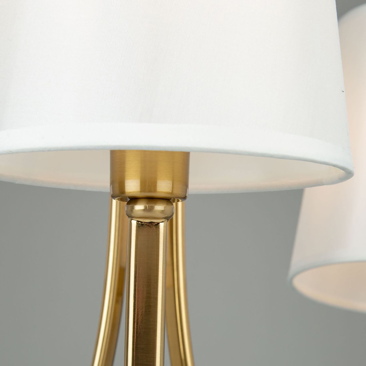 Rhythm LED 23.6 inch Brushed Gold Chandelier Ceiling Light