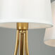 Rhythm LED 23.6 inch Brushed Gold Chandelier Ceiling Light