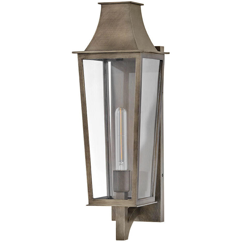Coastal Elements Georgetown 1 Light 21.75 inch Burnished Bronze Outdoor Wall Mount