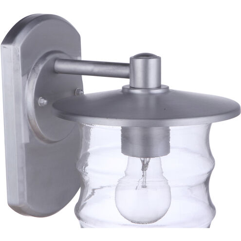 Canon Outdoor Wall Mount in Satin Aluminum, Small