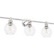 Collier 3 Light 28 inch Chrome Wall sconce Wall Light