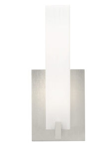 Cosmo 1 Light 3.9 inch Satin Nickel ADA Wall Sconce Wall Light