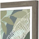 Tropical Botanical 28 X 22 inch Non-Glass Framed Art, Propac