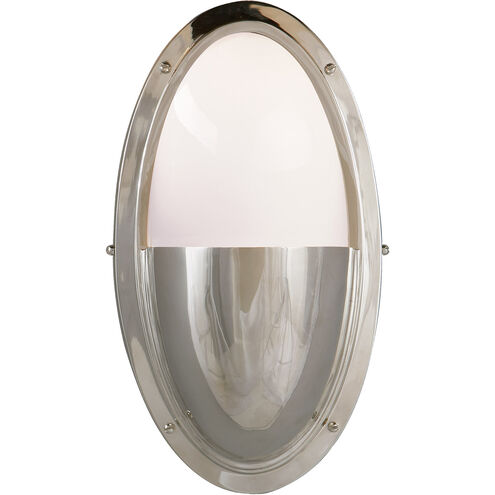 Thomas O'Brien Pelham 1 Light 6.25 inch Polished Nickel Bath Light Wall Light