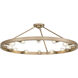 Castile 12 Light 40 inch French Gold Semi-Flush Mount Ceiling Light
