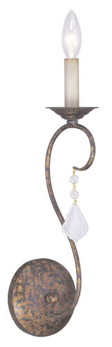 Chesterfield/Pennington 1 Light 5 inch Hand Applied Venetian Golden Bronze Wall Sconce Wall Light