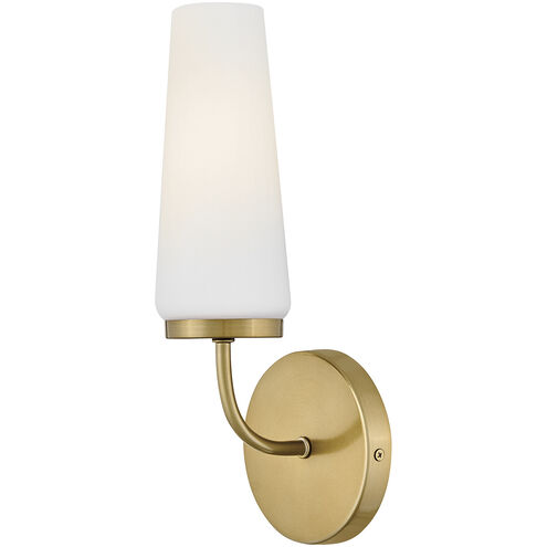 Selma 1 Light 4.75 inch Gold Sconce Wall Light