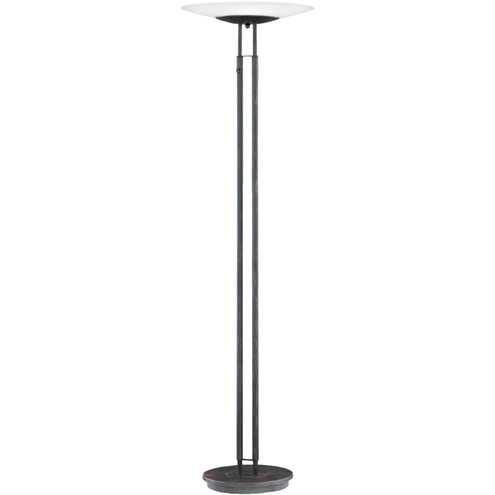 Dubai 71 inch 30 watt Brass-Matte Torchiere Portable Light