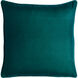 Velvet Glam 20 inch Deep Teal Pillow Kit in 20 x 20, Square