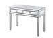 Reflexion 42 inch Antique Hand Painted Silver Desk 