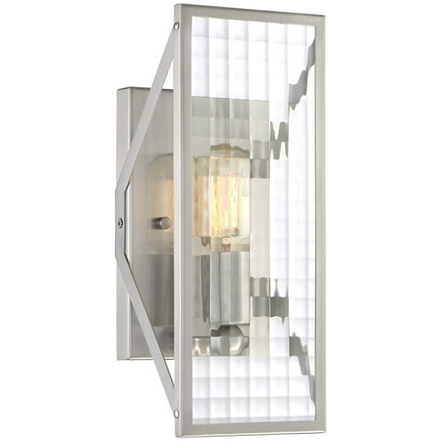 Pivot 1 Light 12.63 inch Satin Platinum Wall Sconce Wall Light