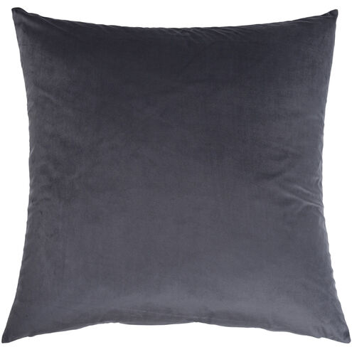 Dann Foley 24 inch Dark Grey Charcoal Decorative Pillow