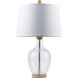 Canonbury 25.5 inch 100 watt Light Grey Table Lamp Portable Light