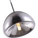 Reflection 1 Light 7 inch Chrome Pendant Ceiling Light