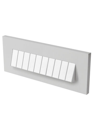 LED Brick Lighting 120 8.6 watt Satin Nickel Brick Light