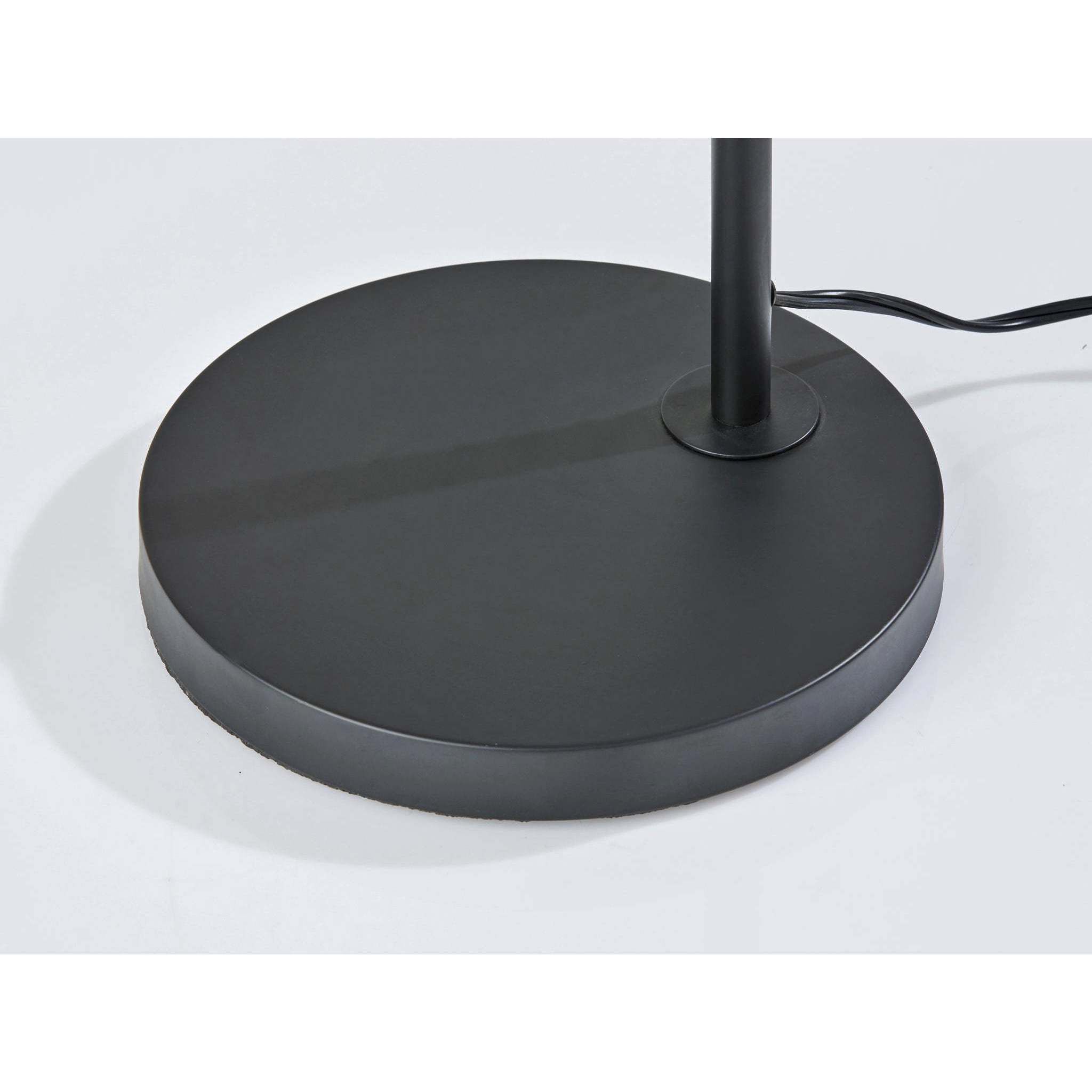 Tahoma 59 inch 100.00 watt Black Floor Lamp Portable Light, Simplee Adesso