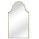 Lisa Kahn 50 X 28 inch Antique Silver/Antique Wall Mirror