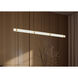 Miami LED 48 inch Light Antique Brass Linear Pendant Ceiling Light