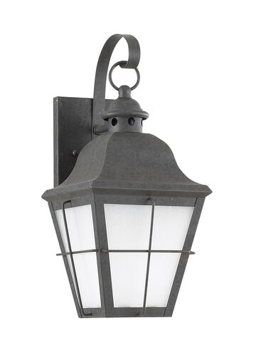 Chatham 1 Light 14.5 inch Oxidized Bronze Outdoor Wall Lantern, Medium