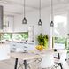 Millie LED 6 inch Matte Black Mini Pendant Ceiling Light