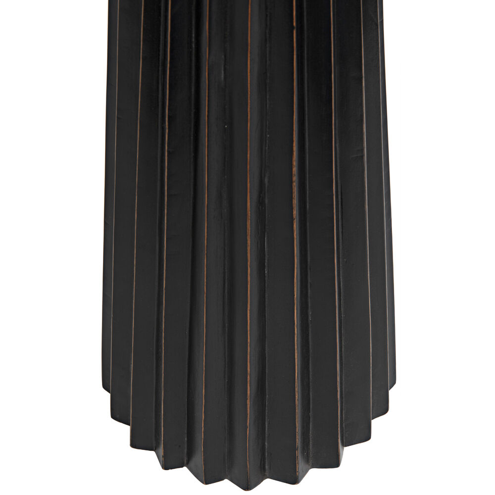 Orson 26 X 18 inch Hand Rubbed Black Side Table