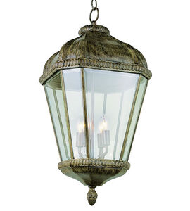 Covington 4 Light 13 inch Burnished Rust Outdoor Hanging Lantern