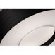 Montclair 1 Light 19 inch Black Flush Mount Ceiling Light