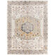 New Mexico 122.05 X 94.49 inch Burnt Orange/Rust/Lavender/Light Sage/Yellow/Pink Machine Woven Rug in 8 x 10, Rectangle