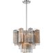 Addis 4 Light 17.75 inch Polished Chrome Mini Chandelier Ceiling Light in Autumn
