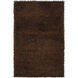 Vivid 50 X 30 inch Rust Handmade Rug