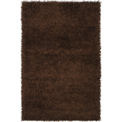 Vivid 50 X 30 inch Rust Handmade Rug
