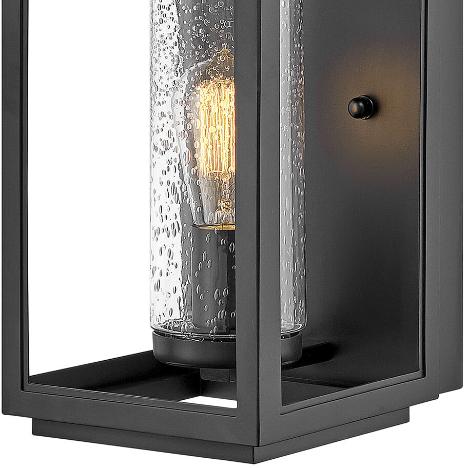 Coastal Elements Atwater Outdoor Wall Mount Lantern in Black, Non-LED, Medium