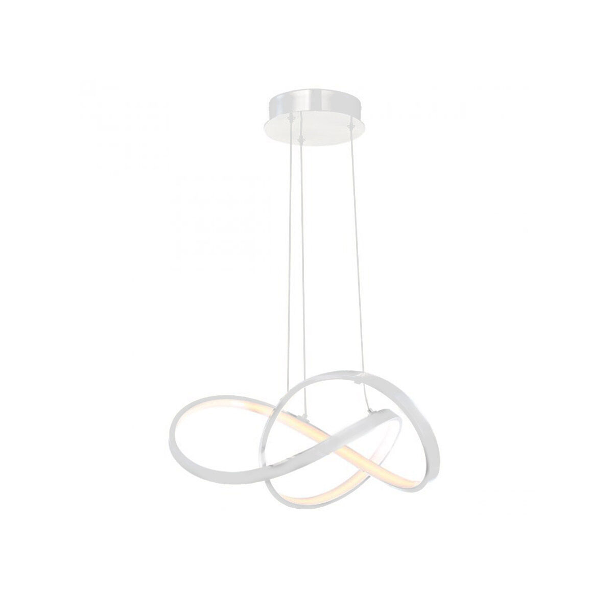 Vornado LED 18 inch White Pendant Ceiling Light, dweLED