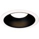 Recessed Ligthing Black with White Recessed Trim