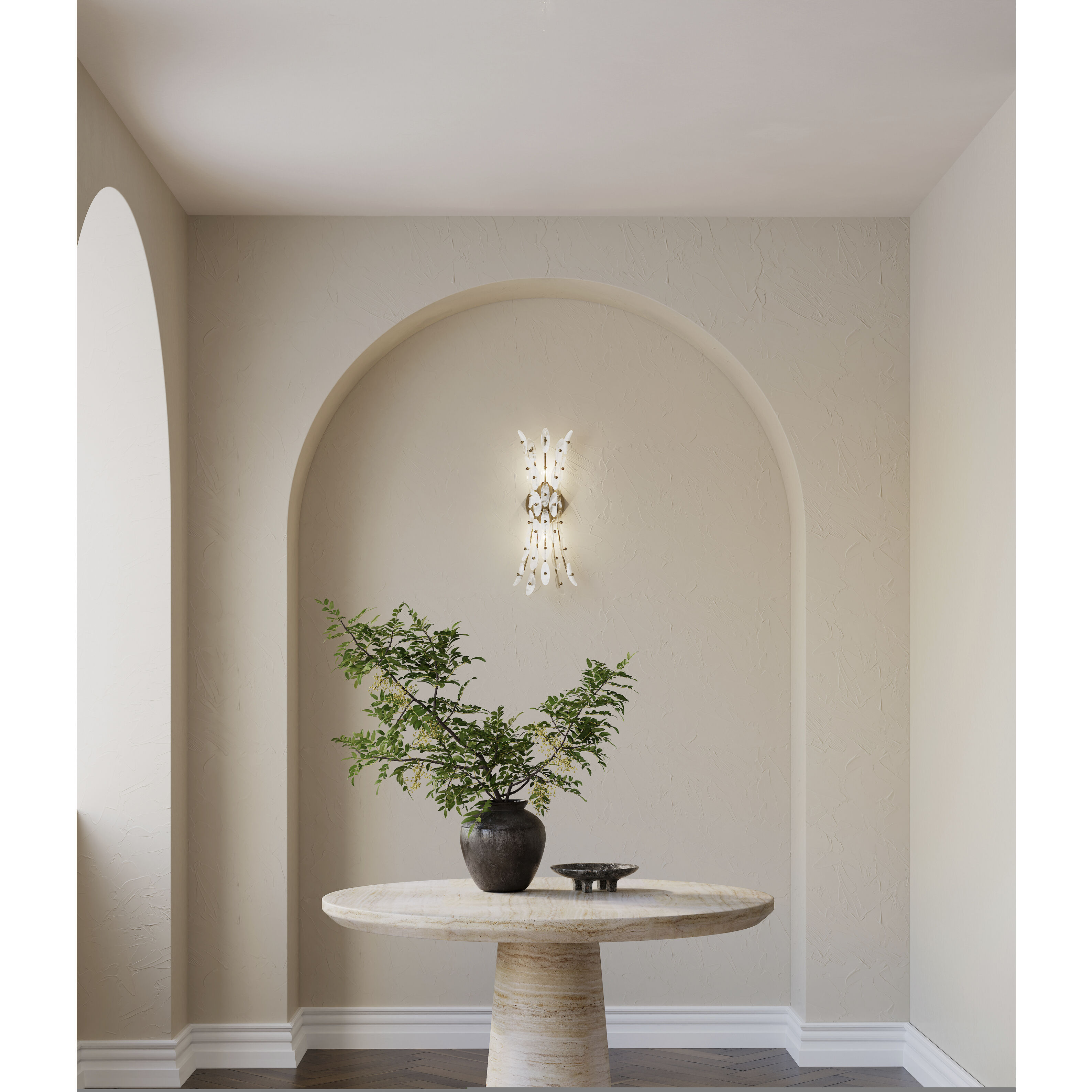 Sorra 2 Light 8 inch Painted Legacy Brass Wall Sconce Wall Light