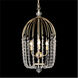 Voliere 3 Light 14.5 inch Havana Gold Pendant Ceiling Light