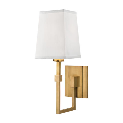 Fletcher 1 Light 5.25 inch Aged Brass Wall Sconce Wall Light