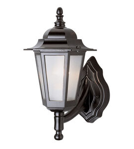Alexander 1 Light 15 inch Black Copper Outdoor Wall Lantern